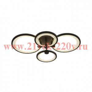 Светильник светодиодный Odry CLL-1-78-RC BK 78Вт 3000К-6000К с пультом ДУ 605х435х135 черн. Эра Б006