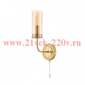 Бра светильник Rivoli Marinela 4140-401 настенный 1 х Е14 60 Вт дизайн с выключателем