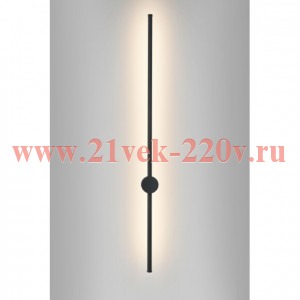 Светильник настенный Rivoli Grace 6186-702 LED 15Вт 3000К чёрный светодиодный