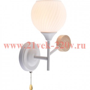 Бра светильник Rivoli Chiara 9180-401 настенный 1 х Е27 60 Вт модерн с выключателем