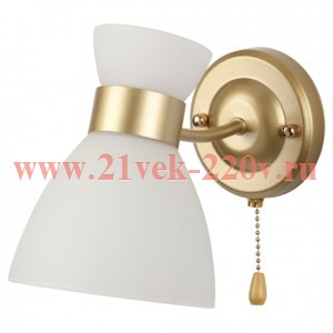 Бра светильник Rivoli Wendy 9184-401 настенный 1хЕ27 60 Вт модерн с выключателем