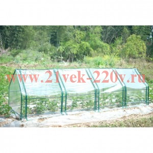 Чехол для теплиц GREEN APPLE GA-House-4х-frame cover на молнии 3600х900х900 мм
