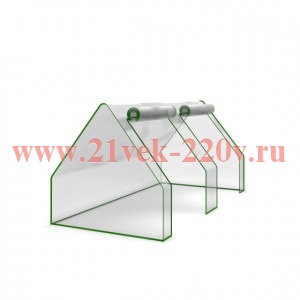Чехол для теплиц GREEN APPLE GA-House-medium cover на молнии 1800х900х900 мм