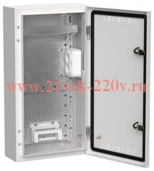 Щит мультимедийный накладной ИЭК TITAN 5 ЩРн-36 (1х36) 585х310х140мм IP30 белый TI5-51-N-036-30