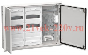 Щит мультимедийный комбинированный встраиваемый ИЭК TITAN 5 ЩРв-72 (3х36) 630х885х130мм IP30 белый TI5-51-V-3X036-30