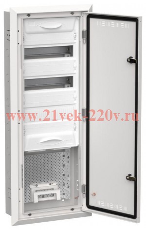 Щит мультимедийный комбинированный встраиваемый ИЭК TITAN 5 ЩРв-36 (1х60) 880х365х130мм IP30 белый TI5-51-V-1X060-30