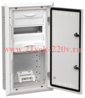 Щит мультимедийный комбинированный встраиваемый ИЭК TITAN 5 ЩРв-12 (1х36) 630х365х130мм IP30 белый TI5-51-V-1X036-30