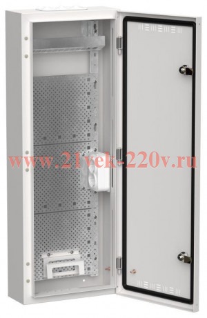 Щит мультимедийный накладной ИЭК TITAN 5 ЩРн-60 (1х60) 835х310х140мм IP30 белый TI5-51-N-060-30