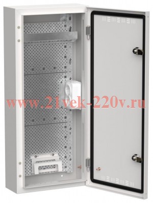 Щит мультимедийный накладной ИЭК TITAN 5 ЩРн-48 (1х48) 710х310х140мм IP30 белый TI5-51-N-048-30