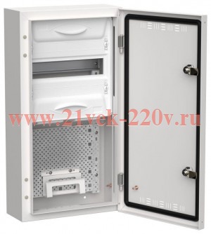 Щит мультимедийный комбинированный накладной ИЭК TITAN 5 ЩРн-12 (1х36) 585х310х140мм IP30 белый TI5-51-N-1X036-30