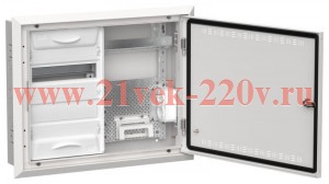 Щит мультимедийный комбинированный встраиваемый ИЭК TITAN 5 ЩРв-24 (2х24) 505х625х130мм IP30 белый TI5-51-V-2X024-30