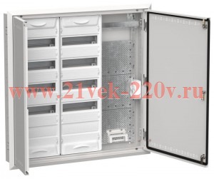 Щит мультимедийный комбинированный встраиваемый ИЭК TITAN 5 ЩРв-120 (3х60) 880х885х130мм IP30 белый TI5-51-V-3X060-30