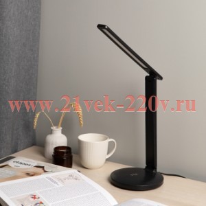 Настольный светильник ЭРА NLED-526-10W-BK светодиодный черный