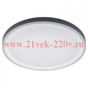 Светильник потолочный светодиодный ЭРА SPB-6 Jane 86W-3K-6,5K-RC WH+GR с ДУ