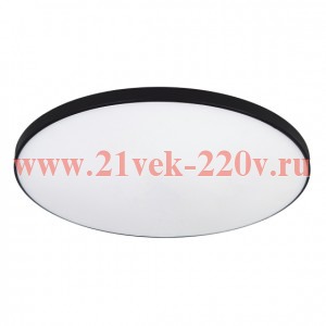 Светильник потолочный светодиодный ЭРА Классик с ДУ SPB-6 BK 80W-3K-6,5K-R Slim Base