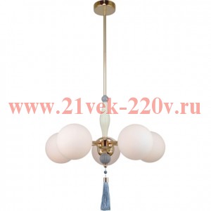 Люстра Rivoli Cosmina 4147-305 5 х Е14 40 Вт дизайн