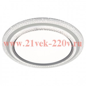 Светильник потолочный светодиодный ЭРА SPB-6 Sunny 86W-3K-6,5K-RC WH+GR с ДУ