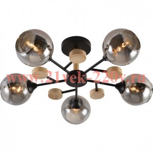 Люстра Rivoli Elouisa 9181-305 5 х Е27 60 Вт модерн