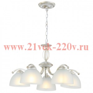 Люстра Rivoli Valerie 9169-305 5 х Е27 40 Вт классика