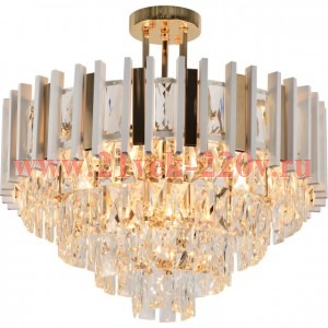 Люстра Rivoli Nicole 1041-308 8 х Е14 40 Вт хрусталь