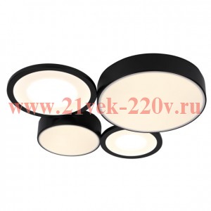 Светильник потолочный светодиодный Rivoli Aliona 6161-701 LED 87 Вт 3000 - 6000 К с пультом