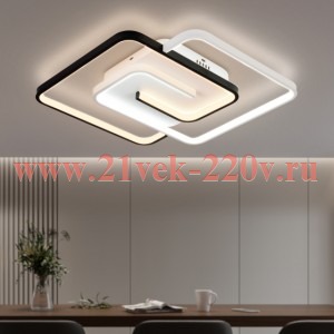 Светильник потолочный светодиодный Rivoli Jenny 6102-103 LED 3950К - 4400К 91 Вт модерн с пультом