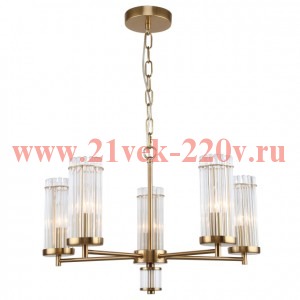 Люстра Rivoli Dolly 2074-305 5 х Е14 40 Вт классика
