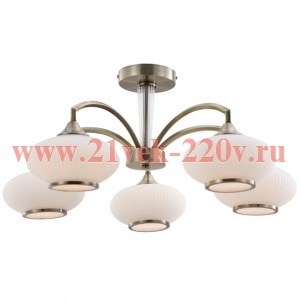 Люстра Rivoli Avarice 2077-305 5 х Е27 60 Вт классика