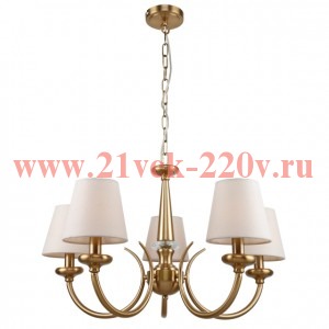 Люстра Rivoli Carissa 2073-305 5 х Е14 40 Вт классика
