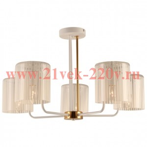 Люстра Rivoli Evonne 2088-305 5 х Е14 40 Вт классика