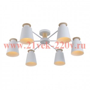 Люстра Rivoli Adna 9112-306 6 * Е27 40 Вт модерн