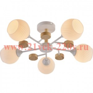 Люстра Rivoli Chiara 9180-305 5 х Е27 60 Вт модерн