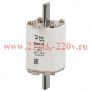 Предохранитель плавкий ППН-35 габарит 1 100А PRO ppn-35-1-100 Эра Б0064017