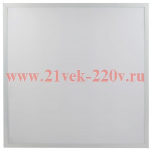 Светильник светодиодный SPO-1-40-4K-M-EM 40Вт 4000К 595х595 с равномерным свечением со встроен. БАП