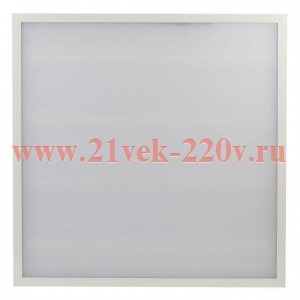 Светильник светодиодный SPO-910-3-40K-062 62Вт 4000К 6720Лм 595х595х40 матов. ЭРА Б0058120