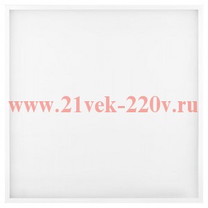 Светильник светодиодный SPO-640-3-6K-32 32Вт 6500К 3200лм IP40 588х588х19мм панель Грильято матов. Э