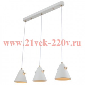 Светильник подвесной (подвес) Rivoli Chelsea 3141-203 3 х Е14 40 Вт модерн потолочный