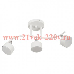 Светильник настенно-потолочный спот Rivoli Batty 7080-703 3хGX53 15 Вт поворотный