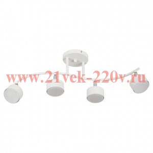 Светильник настенно-потолочный спот Rivoli Batty 7080-704 4хGX53 15 Вт поворотный