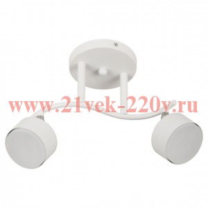 Светильник настенно-потолочный спот Rivoli Batty 7080-702 2хGX53 15 Вт поворотный