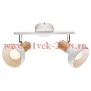 Светильник настенно-потолочный спот Rivoli Lorena 7052-702 2 х Е14 40 Вт поворотный