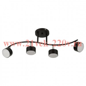 Светильник настенно-потолочный спот Rivoli Vanessa 7074-704 4хGX53 15 Вт поворотный