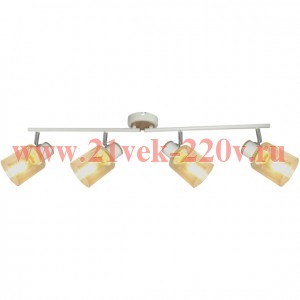 Светильник настенно-потолочный спот Rivoli Jamilly 7057-704 4 х Е27 40 Вт поворотный