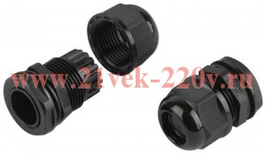 Ввод кабельный (сальник) MG 25 (d отв. 25мм / d провод.13-18мм) IP68 (уп.15шт) ЭРА Б0065169