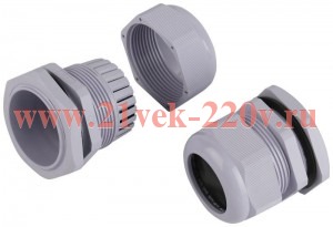Ввод кабельный (сальник) PG 42 (d отв. 53мм / d провод.32-38мм) IP54 (уп.5шт) ЭРА Б0065153