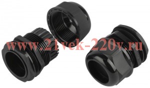 Ввод кабельный (сальник) MG 50 (d отв. 50мм / d провод.30-41мм) IP68 (уп.5шт) ЭРА Б0065187