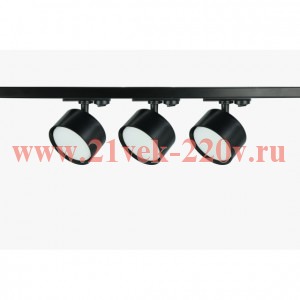 Комплект TR71-SET3-GX53-BK трековых светильников 1ф 3шт под лампу GX53 с шинопроводом 80см черн. Эра