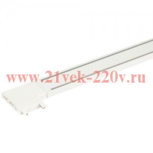 Коннектор угловой для тонкого магнитного шинопровода бел. TRM-S5-CC WH Эра Б0059023