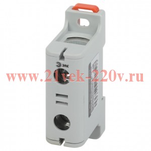 Клемма силовая вводная КСВ NO-224-128 (KE62) 16-95кв.мм L сер. Эра Б0065602