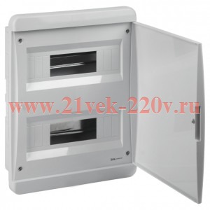 Корпус пластиковый встраиваемый COMFORT ЩРВ-П-24 IP40 бел. Эра Б0067218